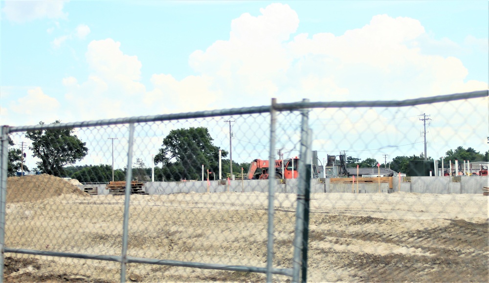 Work on second barracks construction project continues at Fort McCoy