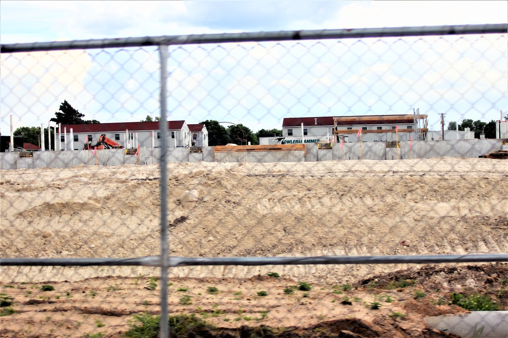 Work on second barracks construction project continues at Fort McCoy