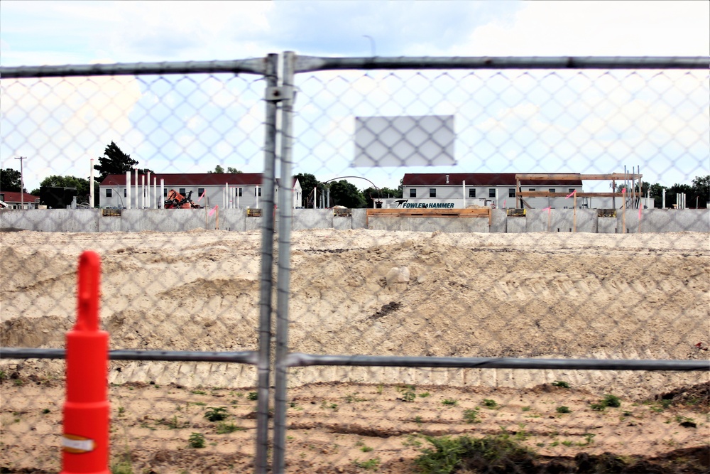 Work on second barracks construction project continues at Fort McCoy