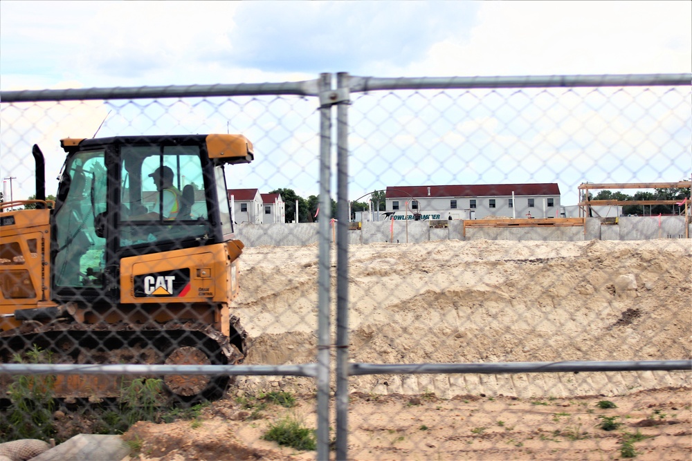 Work on second barracks construction project continues at Fort McCoy