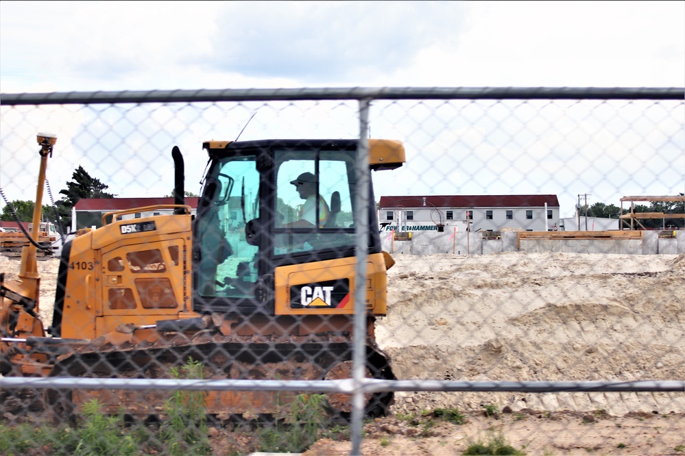 Work on second barracks construction project continues at Fort McCoy