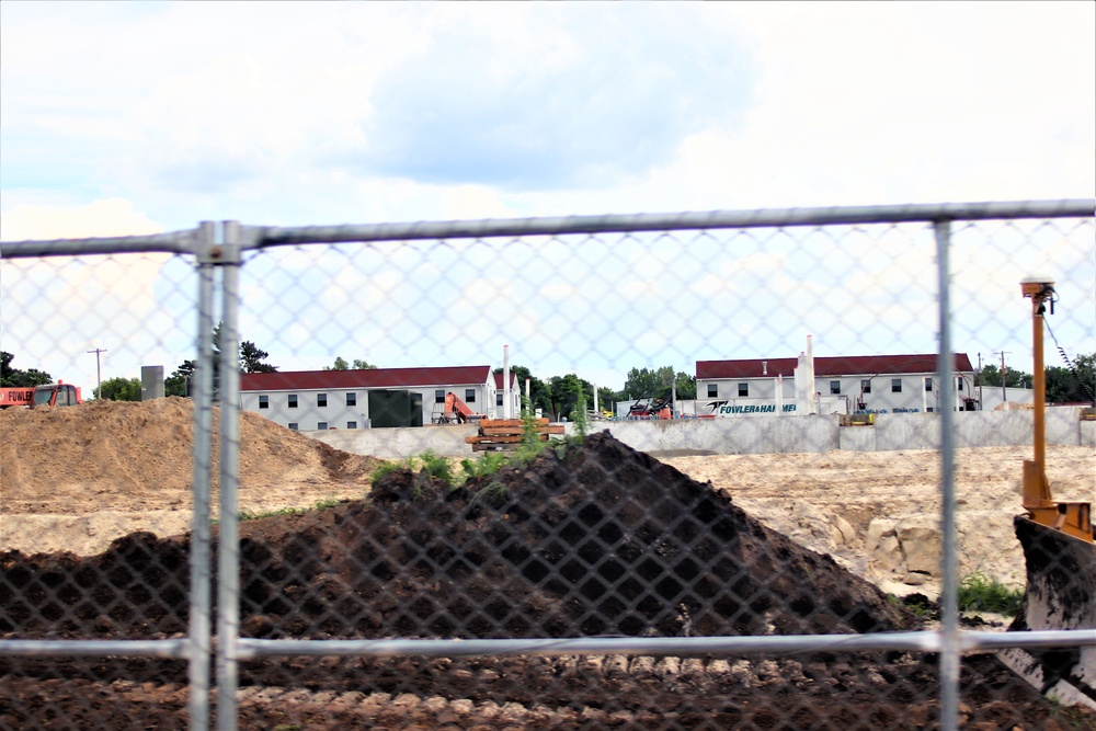 Work on second barracks construction project continues at Fort McCoy