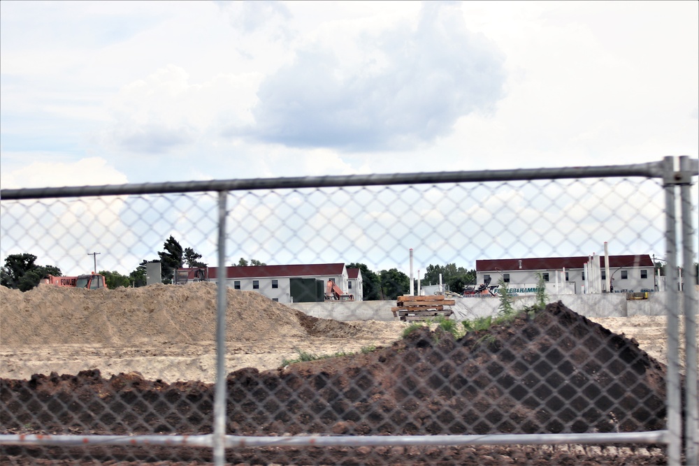 Work on second barracks construction project continues at Fort McCoy