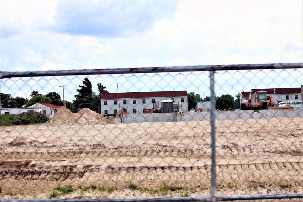 Work on second barracks construction project continues at Fort McCoy