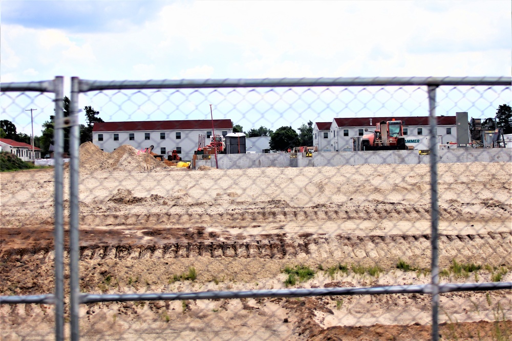 Work on second barracks construction project continues at Fort McCoy