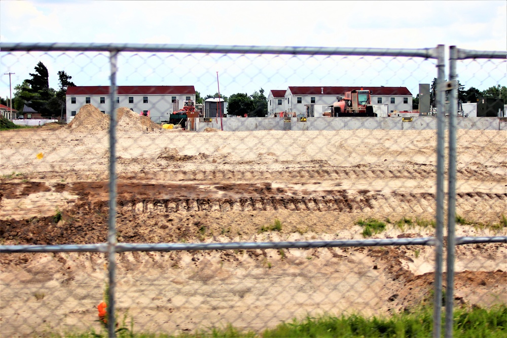 Work on second barracks construction project continues at Fort McCoy