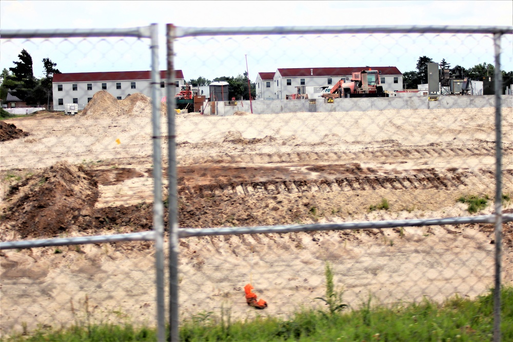 Work on second barracks construction project continues at Fort McCoy