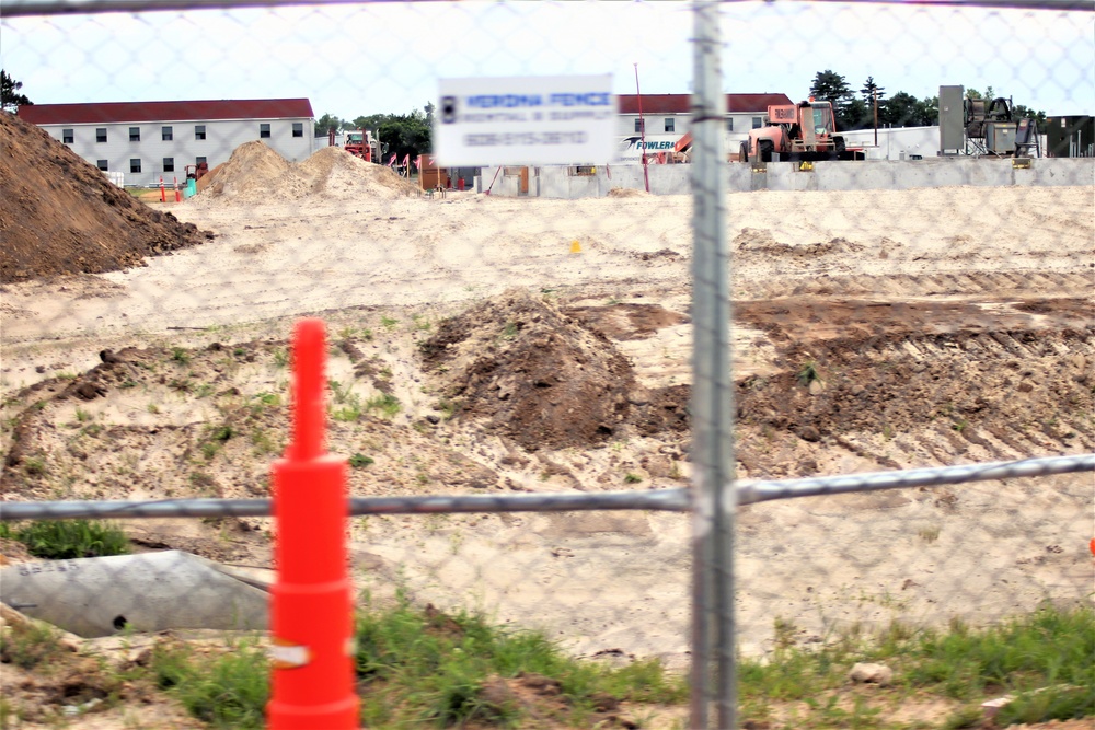 Work on second barracks construction project continues at Fort McCoy