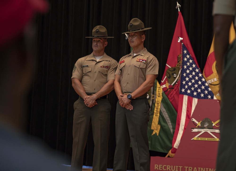 R.O.K. Marine Graduates from Drill Instructor School