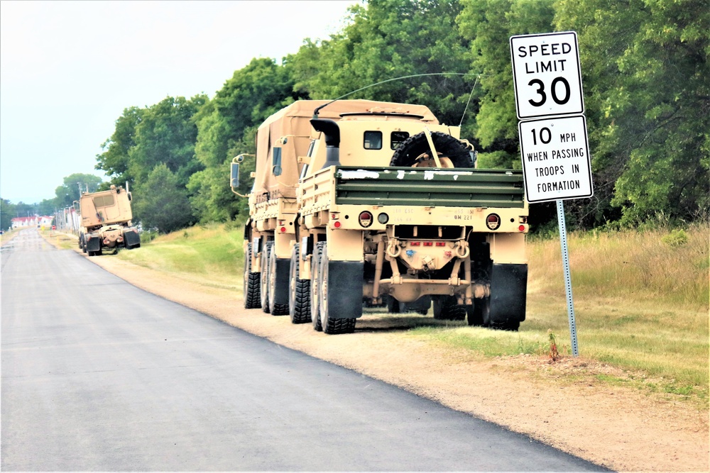 June 2021 training operations at Fort McCoy