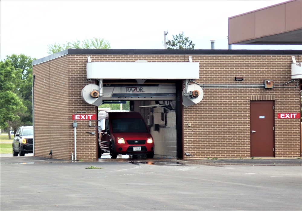 Fort McCoy’s car wash available for installation community