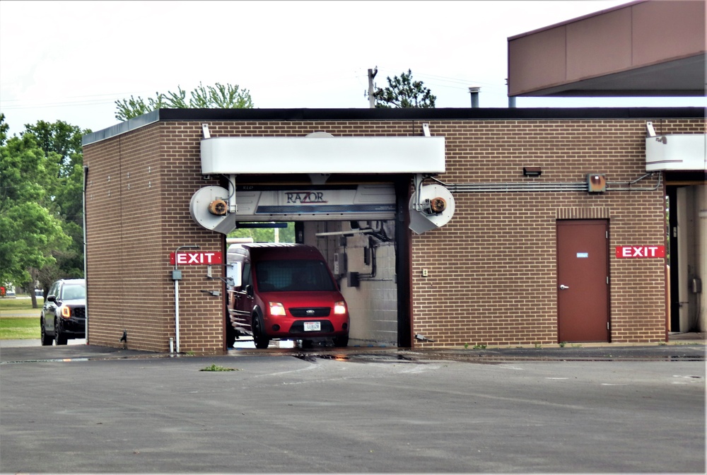 Fort McCoy’s car wash available for installation community