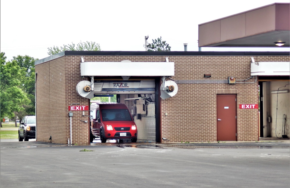 Fort McCoy’s car wash available for installation community