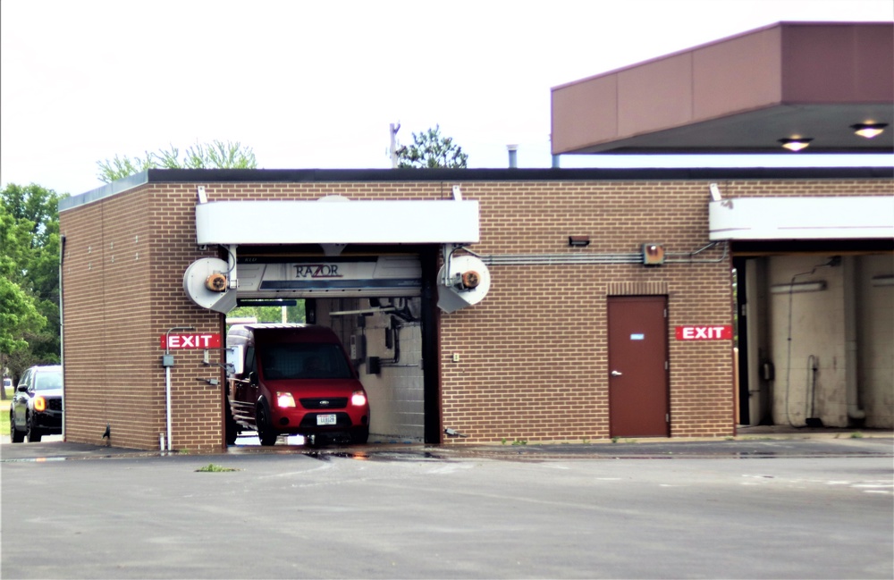 Fort McCoy’s car wash available for installation community