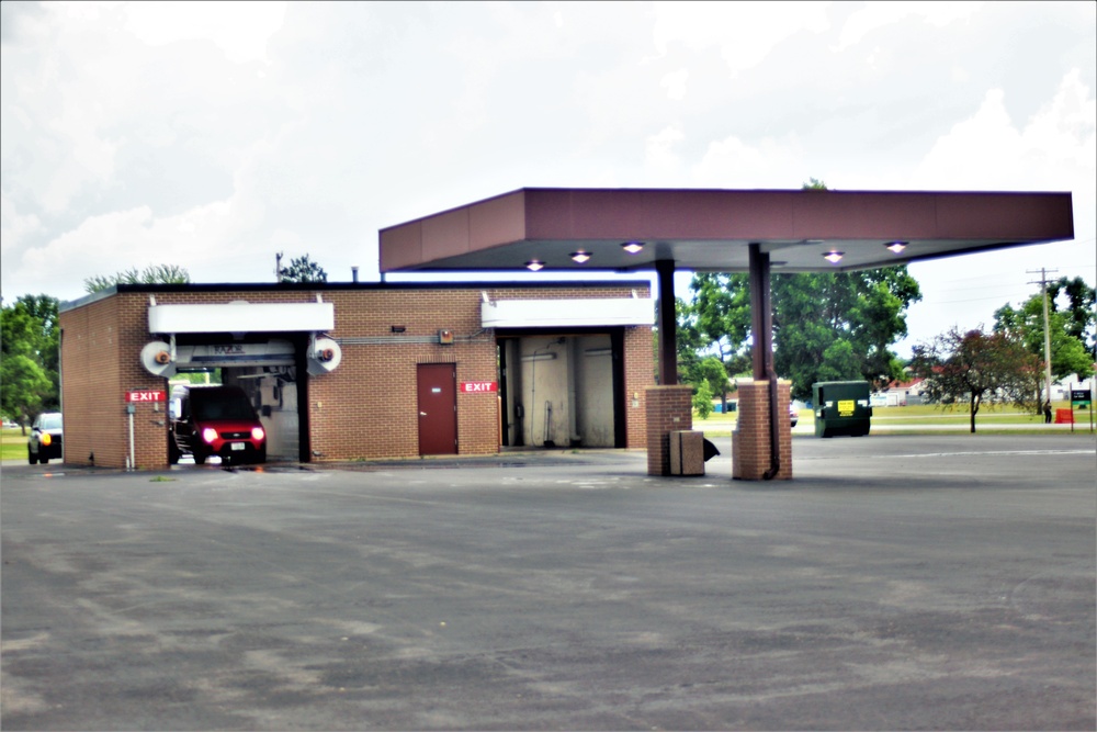 Fort McCoy’s car wash available for installation community