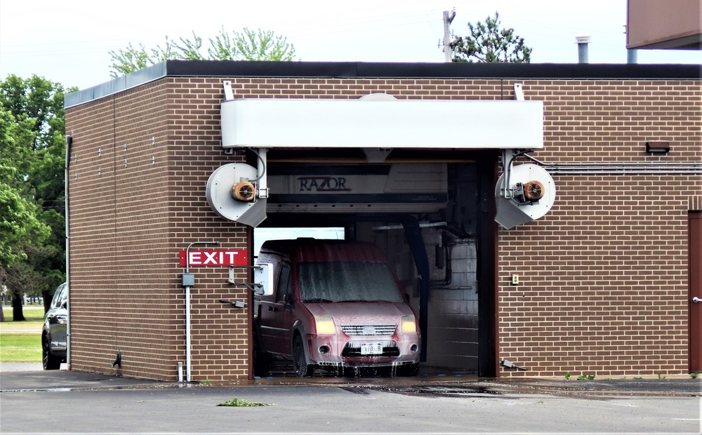 Fort McCoy’s car wash available for installation community