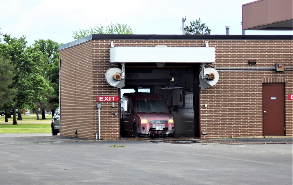 Fort McCoy’s car wash available for installation community