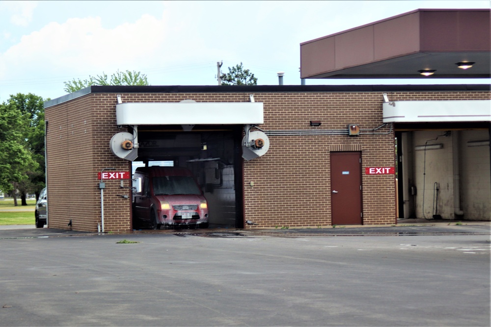 Fort McCoy’s car wash available for installation community