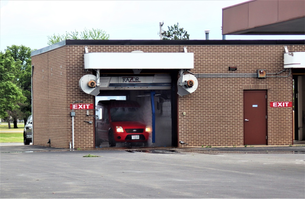Fort McCoy’s car wash available for installation community