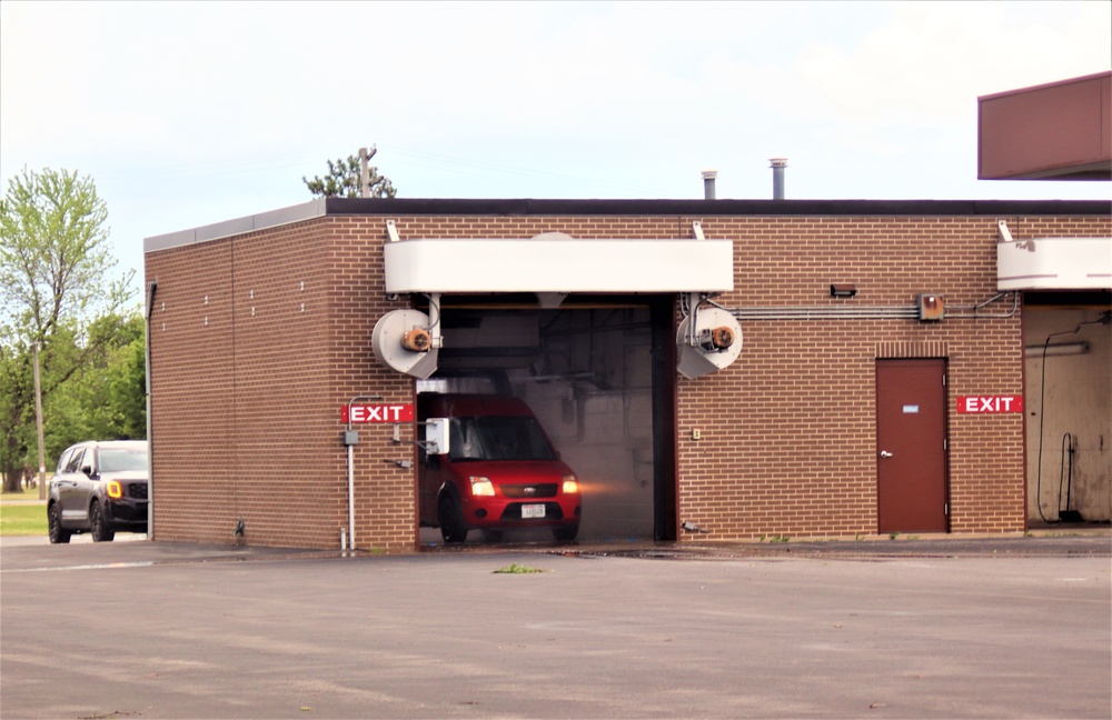 Fort McCoy’s car wash available for installation community