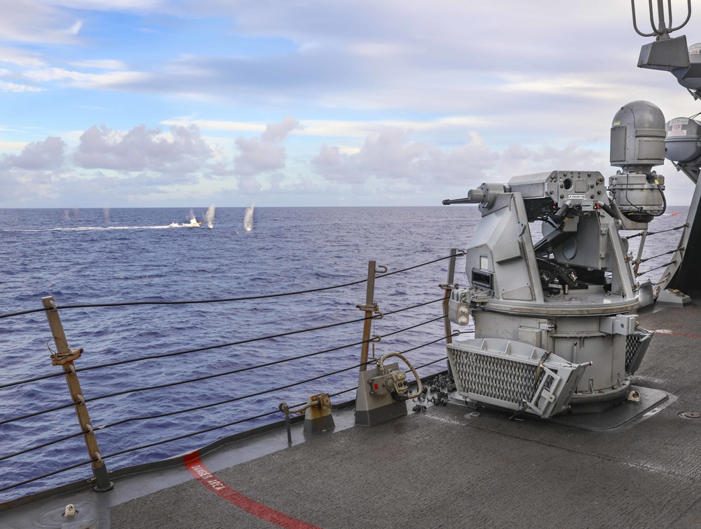 USS Benfold Conducts Live-Fire Exercise