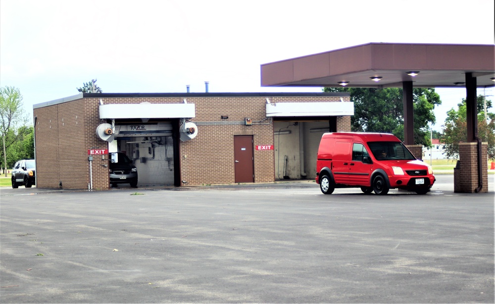 Fort McCoy’s car wash available for installation community