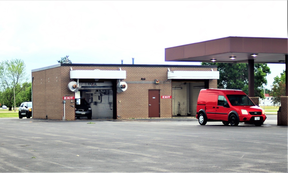 Fort McCoy’s car wash available for installation community