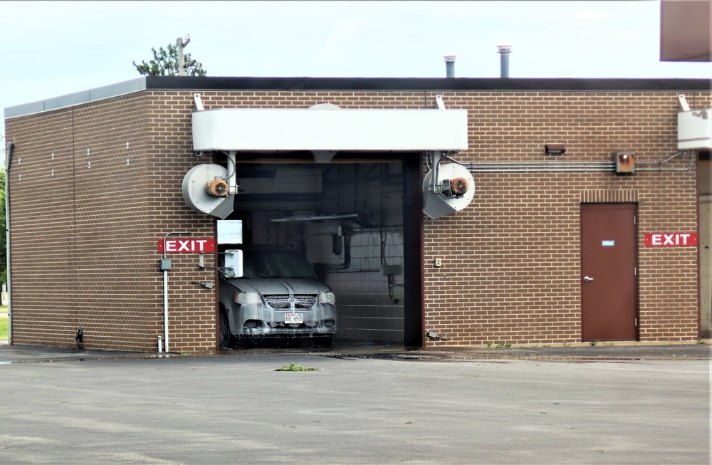Fort McCoy’s car wash available for installation community