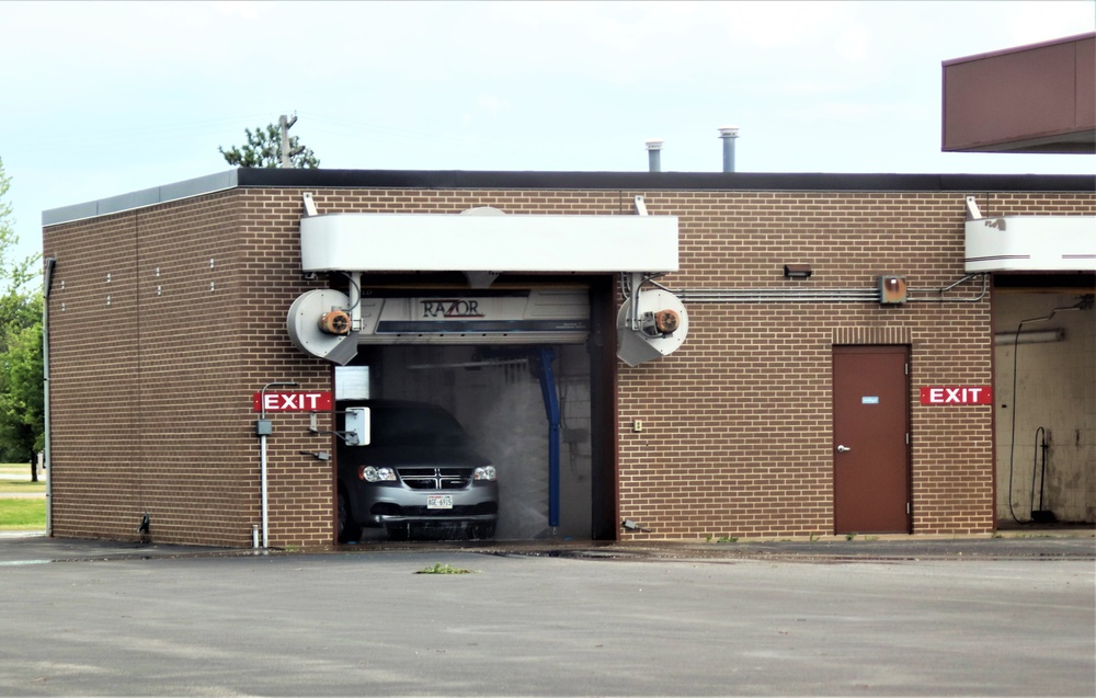 Fort McCoy’s car wash available for installation community