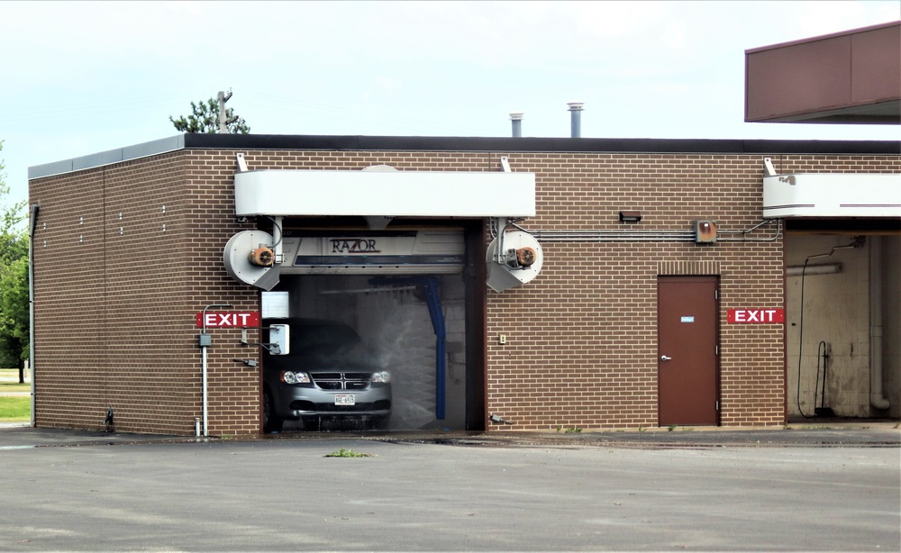 Fort McCoy’s car wash available for installation community