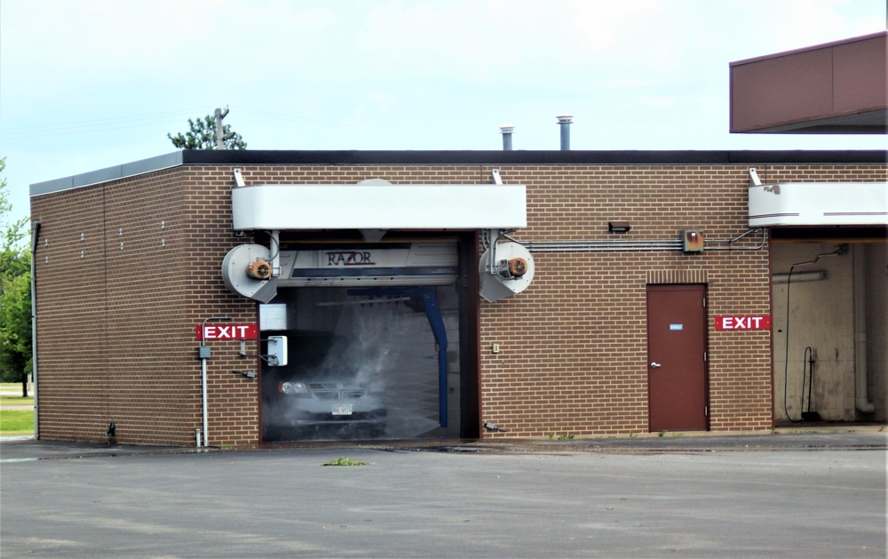 Fort McCoy’s car wash available for installation community