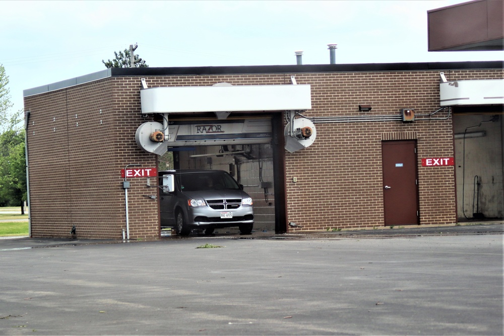 Fort McCoy’s car wash available for installation community