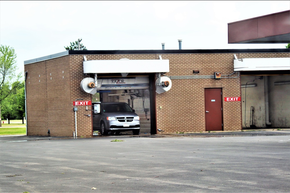 Fort McCoy’s car wash available for installation community