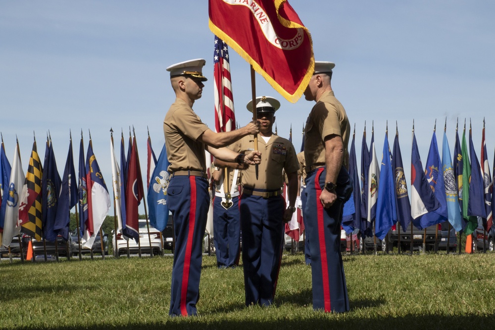 Recruiting Station Frederick Change of Command