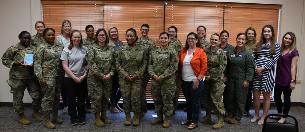 CMSAF virtually mentors Altus Airmen