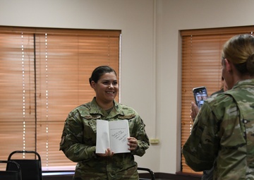 CMSAF virtually mentors Altus Airmen