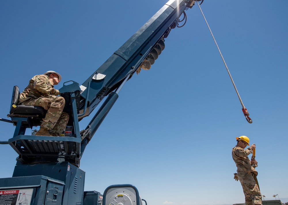 Civil Engineers Train At Mountain Home