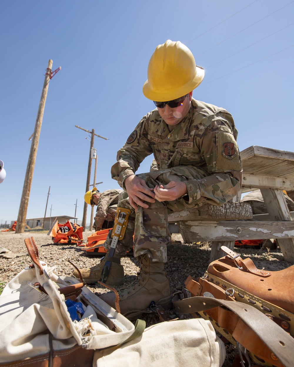 Civil Engineers Train At Mountain Home