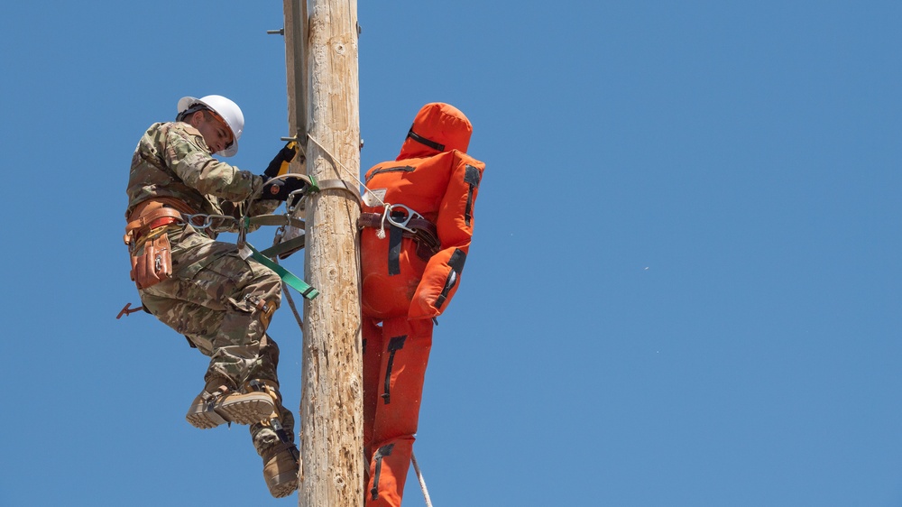 Civil Engineers Train At Mountain Home