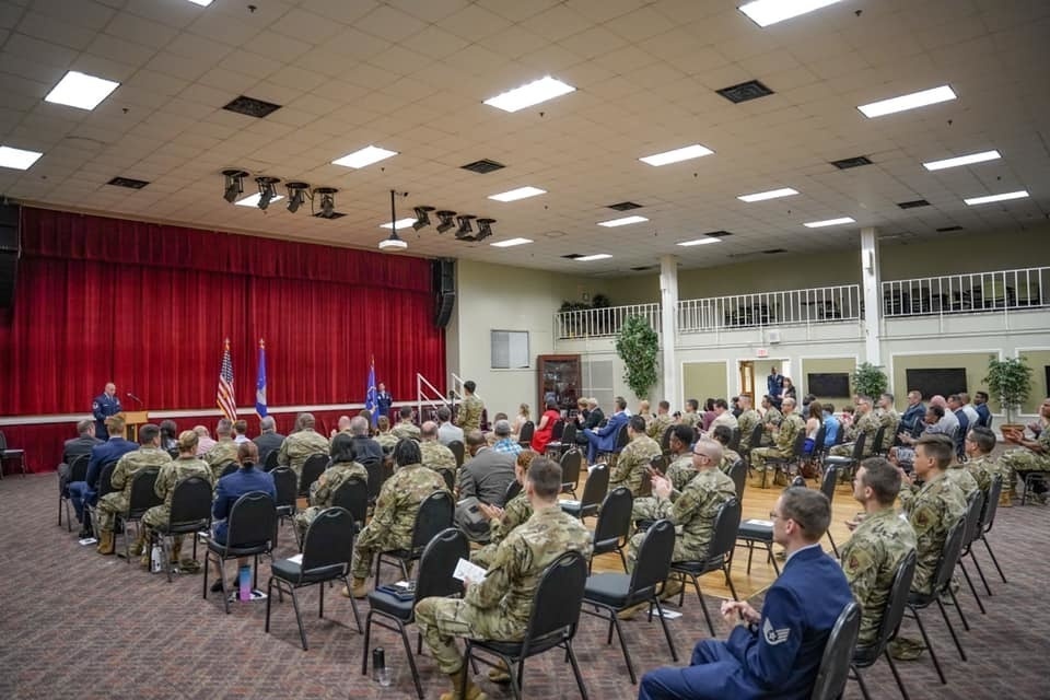 690th Cyberspace Operations Group holds change of command ceremony