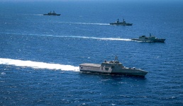 Cooperation Afloat Readiness and Training Sri Lanka with USS Charleston (LCS 18)