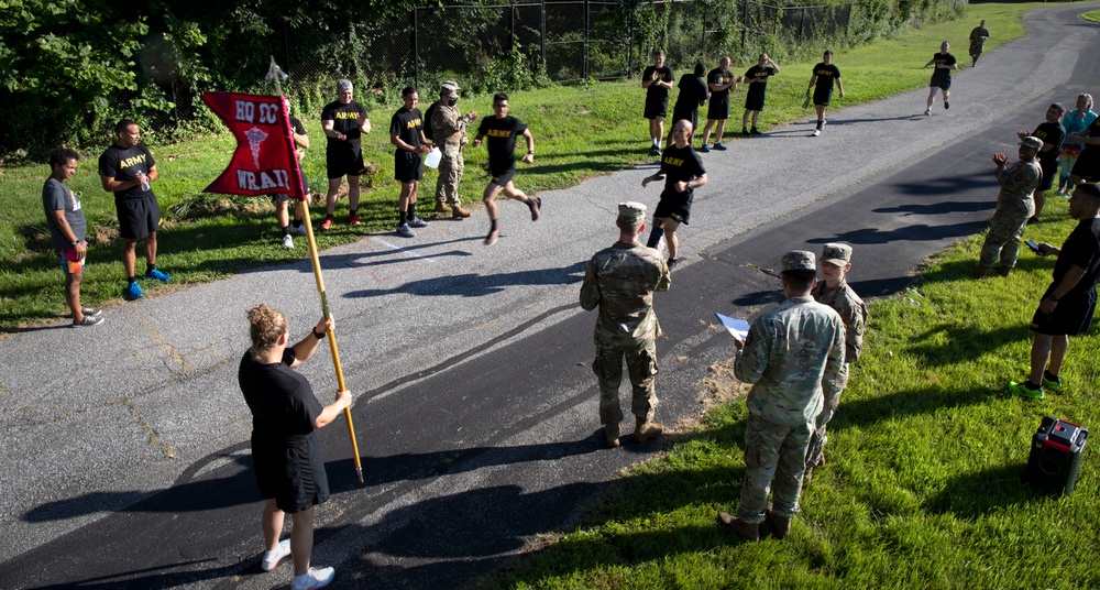 WRAIR Soldiers compete in inaugural Commander's Cup