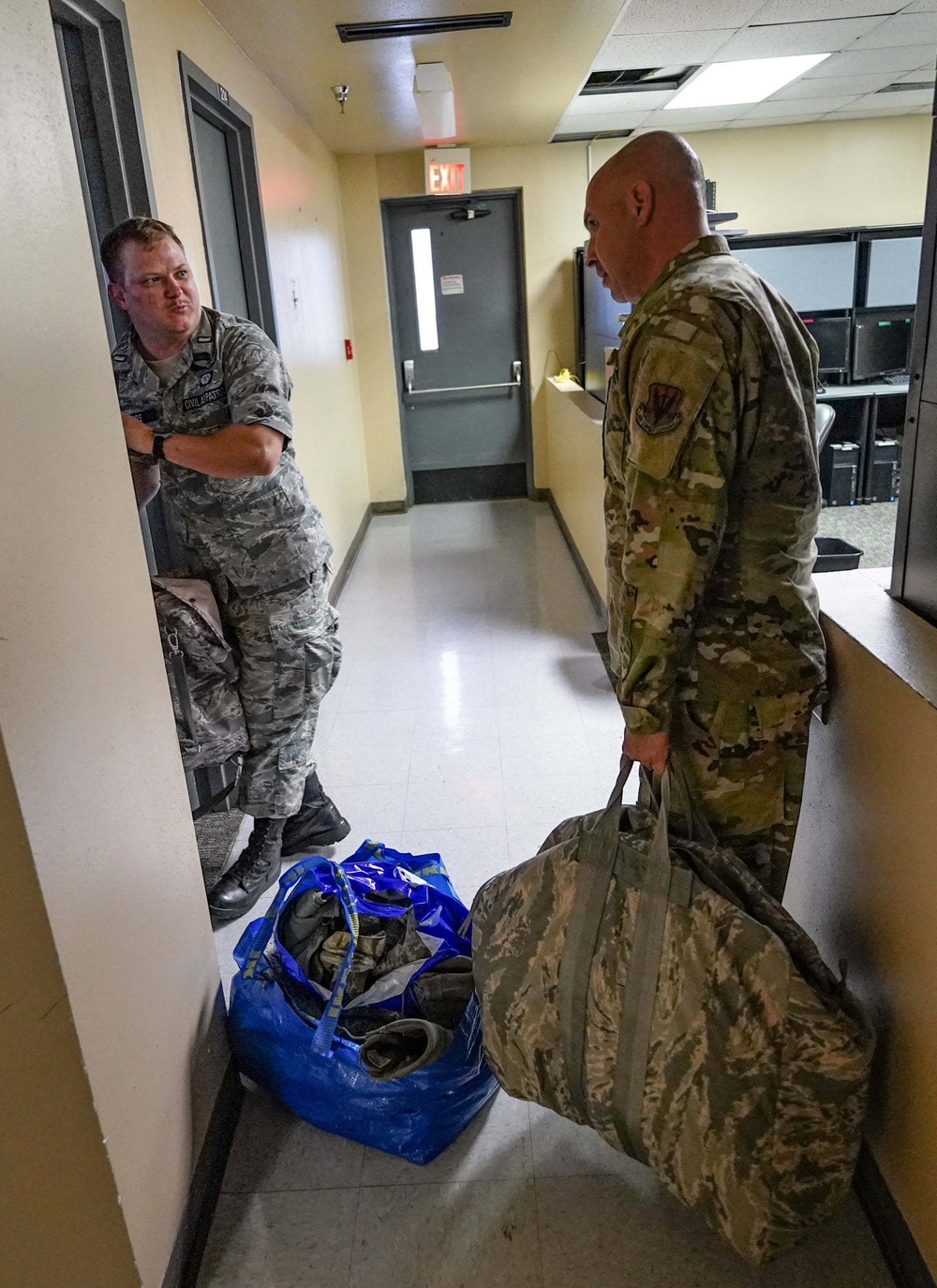 688th Cyberspace Wing command team engages Civil Air Patrol cadets