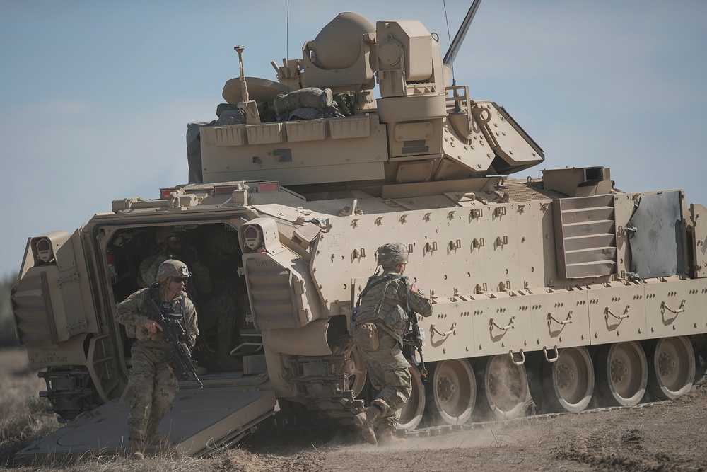 Idaho Guard Annual Training - Review in Photographs; C Company Field Exercise