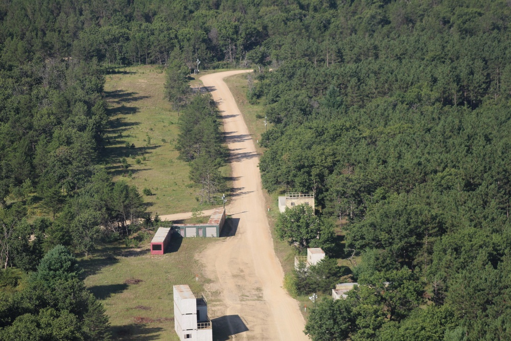 2020 Aerial Views of Fort McCoy training areas