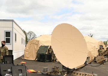 242nd Combat Communications Squadron tests deployment capabilities