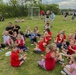 Deployed Florida guardsmen attend elementary school “Sports Day” in Poland