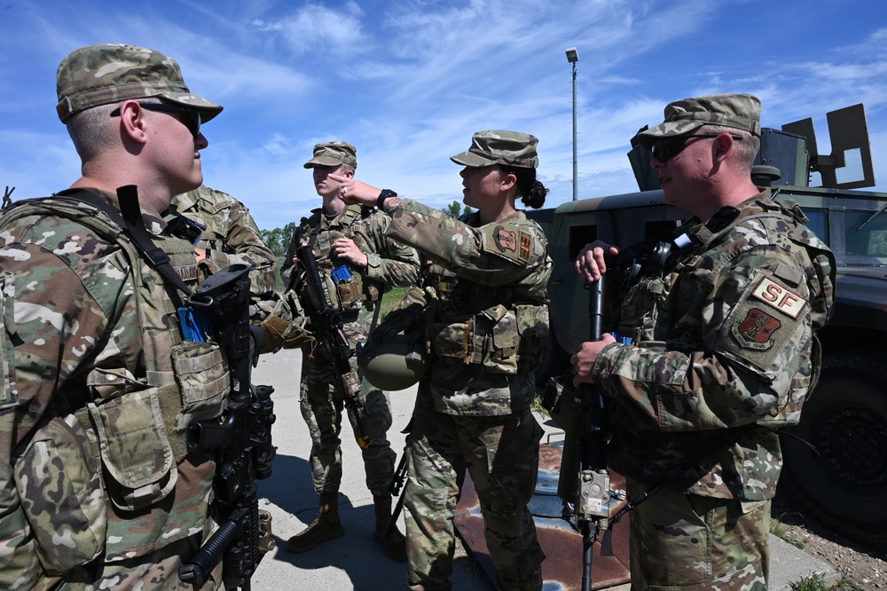 219th Security Forces Squadron conducts annual training