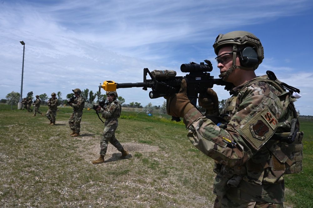 219th Security Forces Squadron conducts annual training