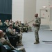 Brig. Gen. Collins discusses the future of base security with Travis Air Base defenders